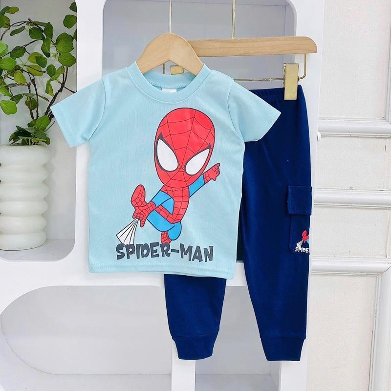 T-shirt and Cargo Pants Cotton Terno Set for 1-5 years old