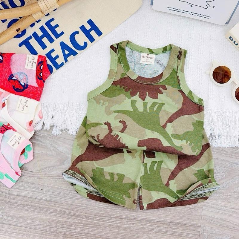 Cotton Terno Sando and Shorts set for kids 1-5 years old III