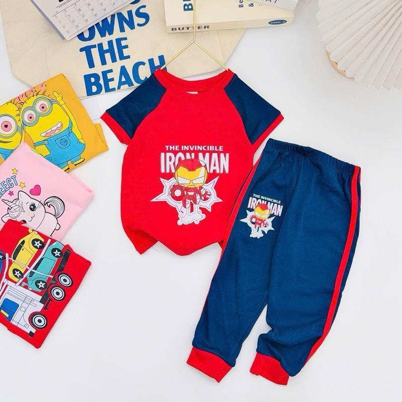 Colored T-Shirt & Jogger Set for 1-10 Years Old