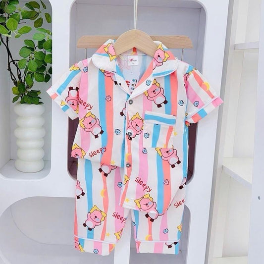 HT Terno Polo and Pajama sleepwear set for 1-10 Years Old