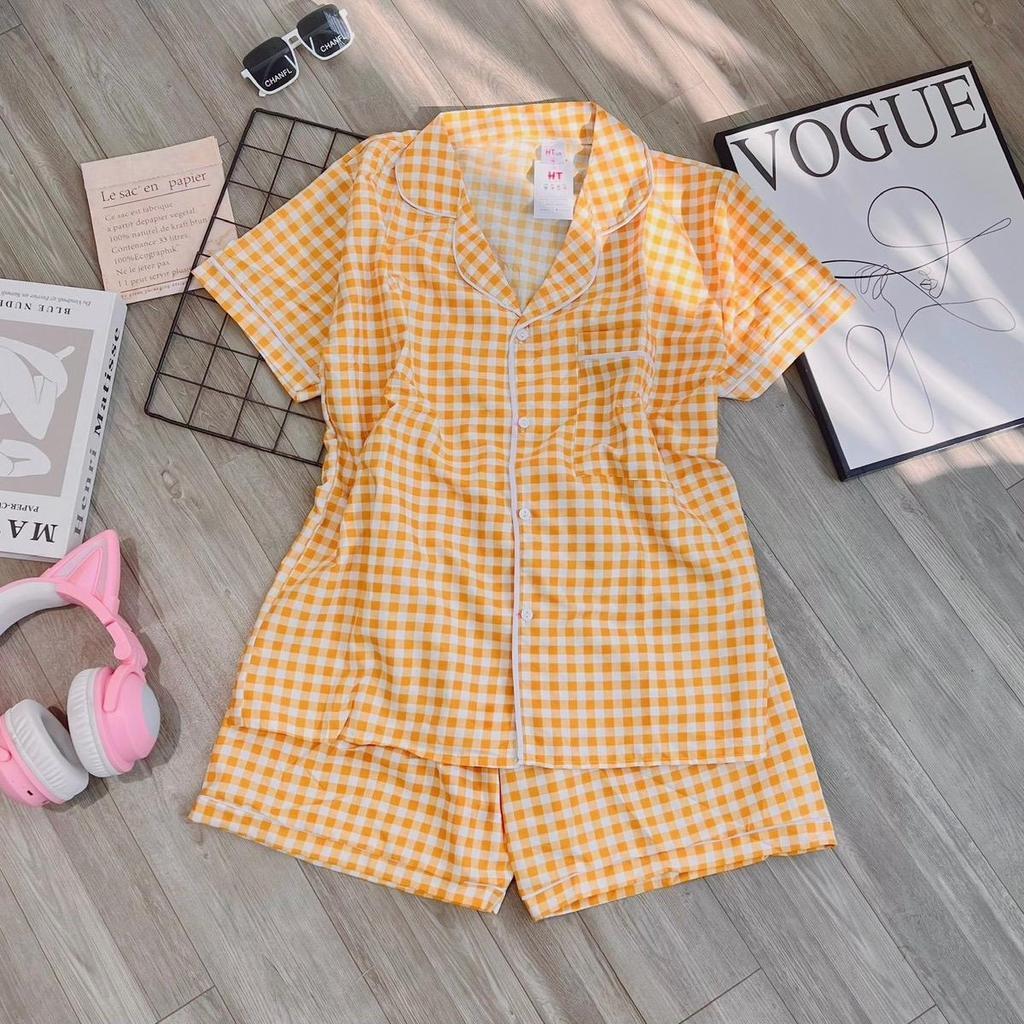 HT Adult Terno Polo and Shorts Sleepwear Set