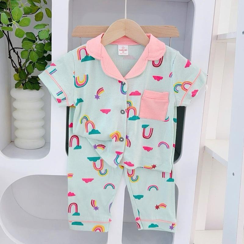 Cotton Terno Polo and Pajama sleepwear set for 1-5 years old