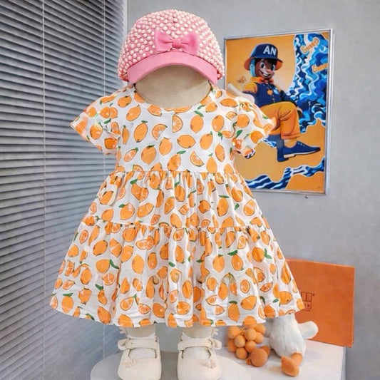 Cotton Dress for kids 1-6 years old II