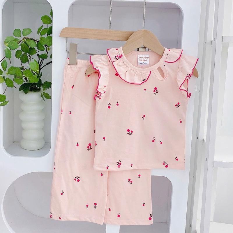 OOTD Cotton Terno Top and wide-leg set for 1-5 years old