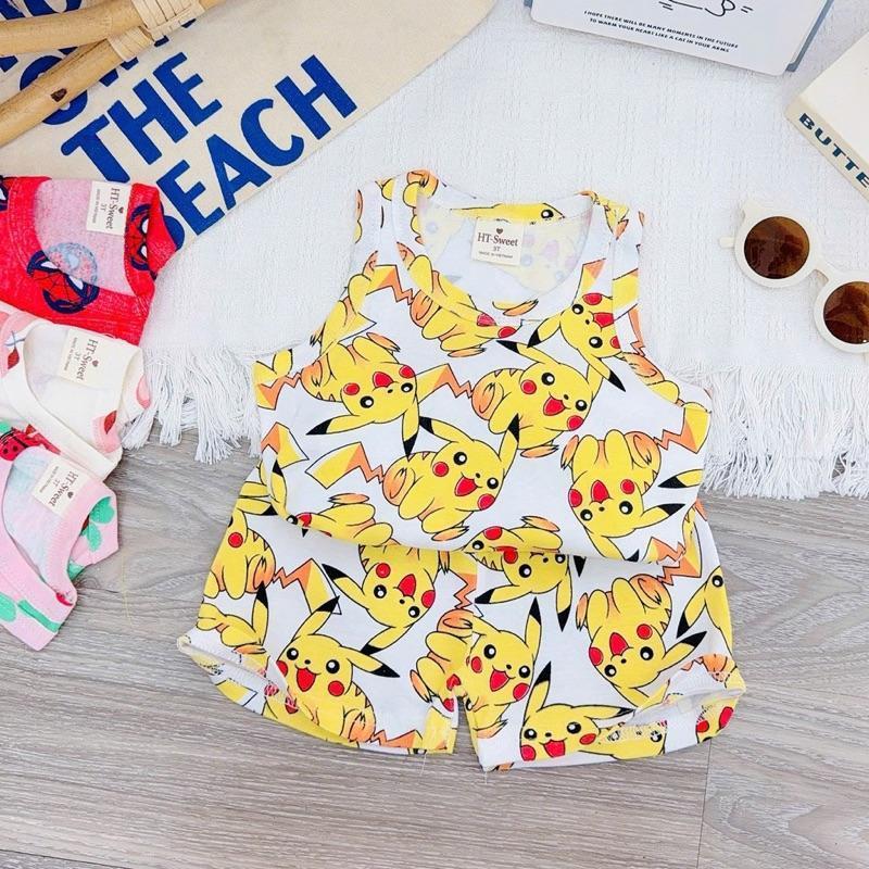 Cotton Terno Sando and Shorts set for kids 1-5 years old III