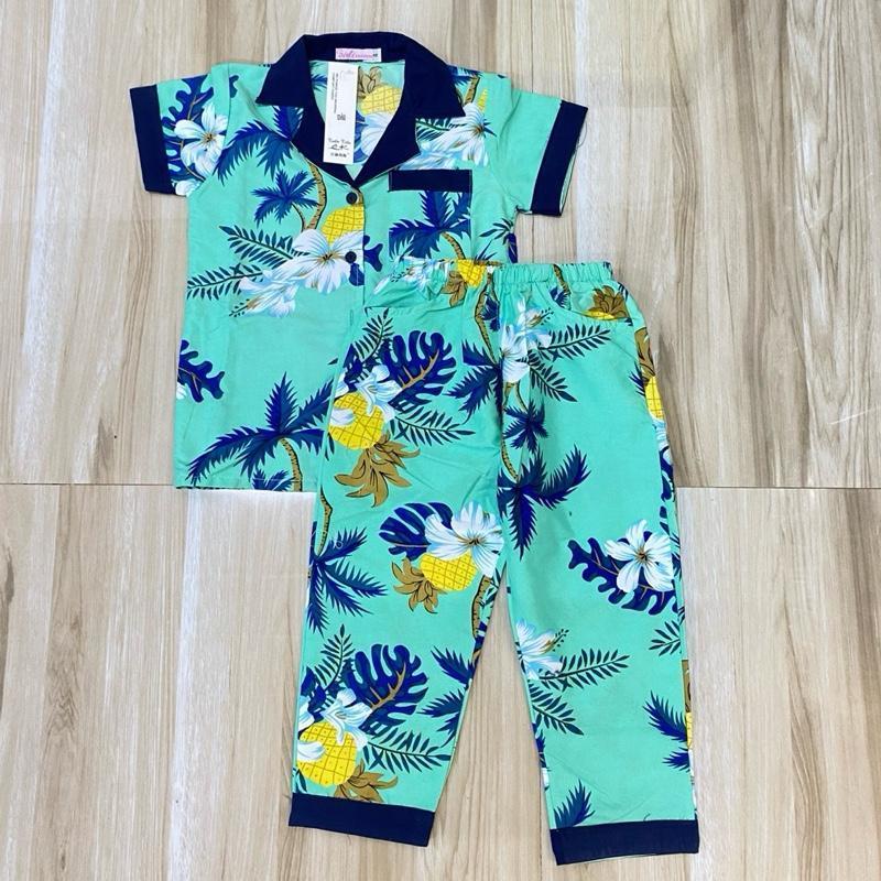 Polo and Pajama sleepwear set for 1-8 years old