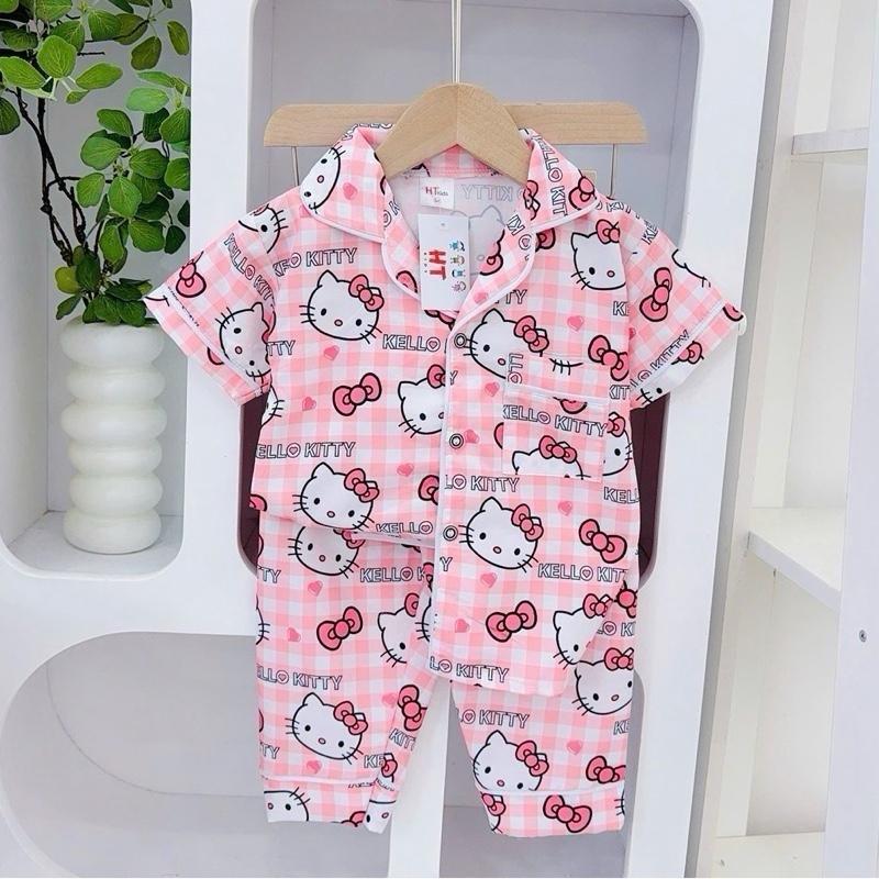 HT Terno Polo and Pajama sleepwear set for 1-10 Years Old
