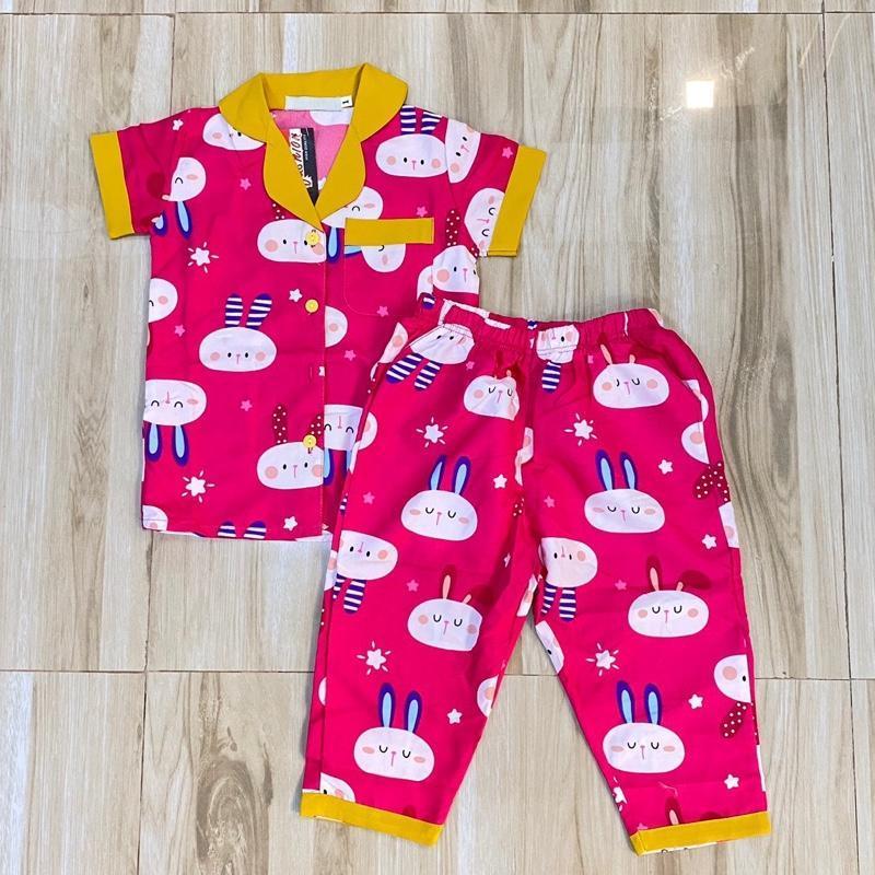 Polo and Pajama sleepwear set for 1-8 years old