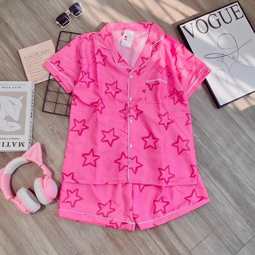 HT Adult Terno Polo and Shorts Sleepwear Set