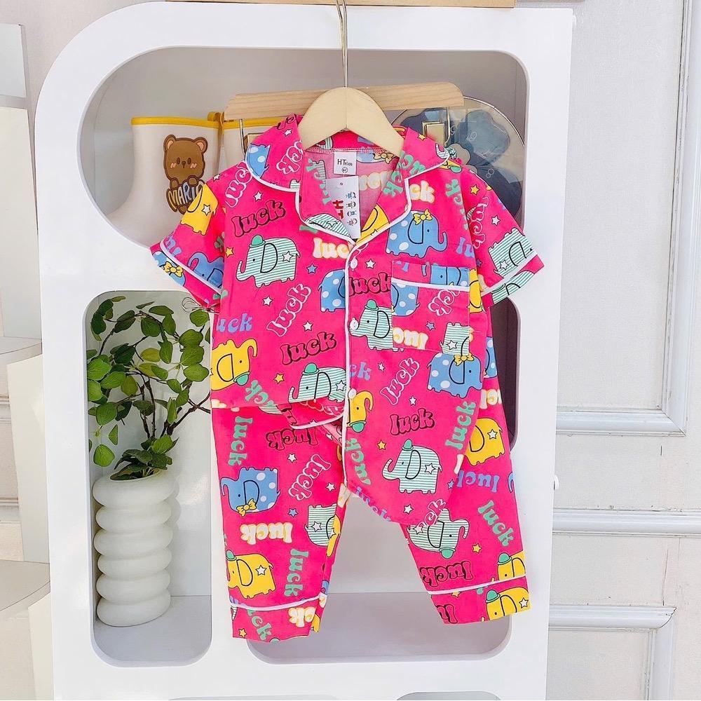 HT Terno Polo and Pajama sleepwear set for 1-10 Years Old