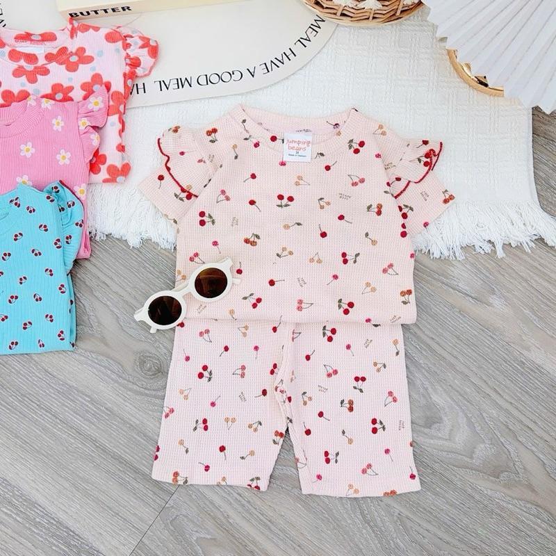 Baby Bizz 1-5 years old Cotton Ruffles T-Shirt & Shorts Set for Kids