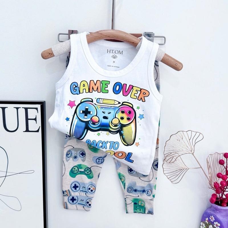 Colored Cotton Terno Sando and Pajama sleepwear set for 1-5 years old