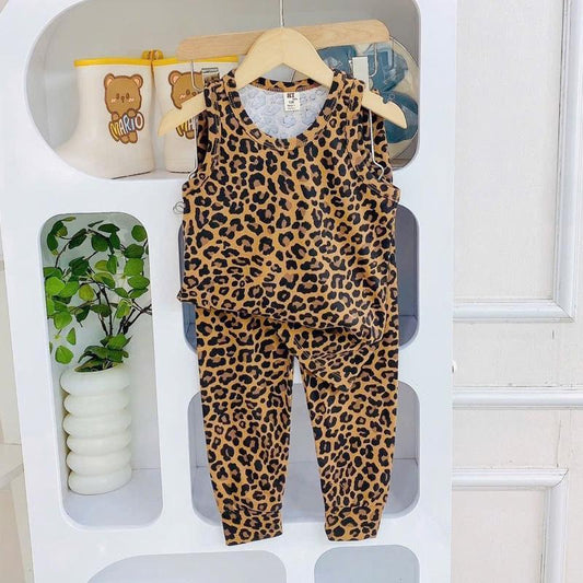Cotton terno sando and pajama sleepwear set for 6-10 years old