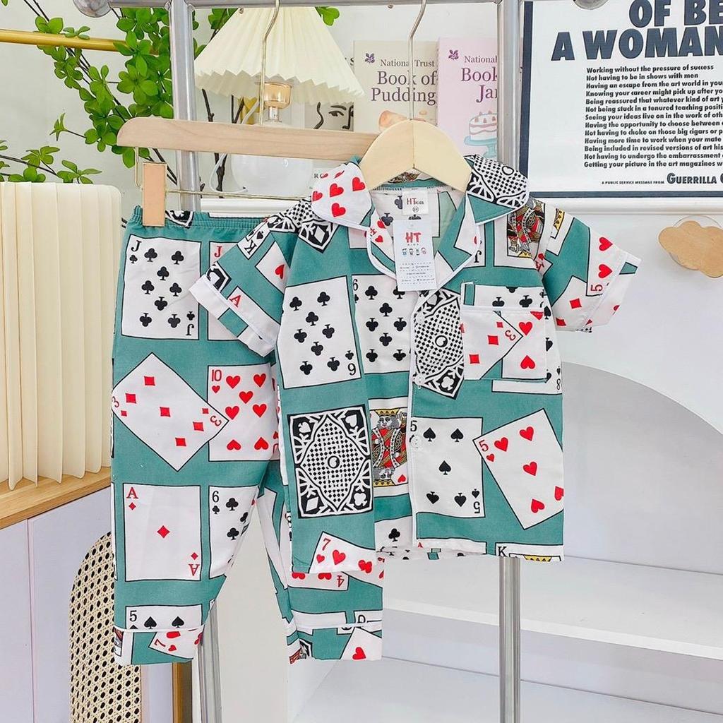 HT Terno Polo and Pajama sleepwear set for 1-10 Years Old II
