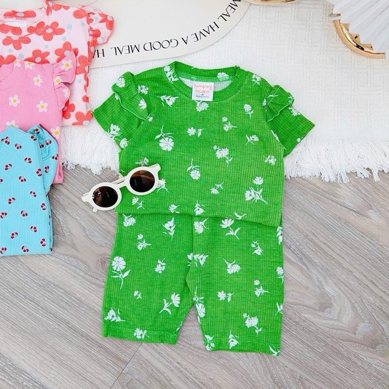Cotton Ruffles T-Shirt & Shorts Set for 1-5 years old
