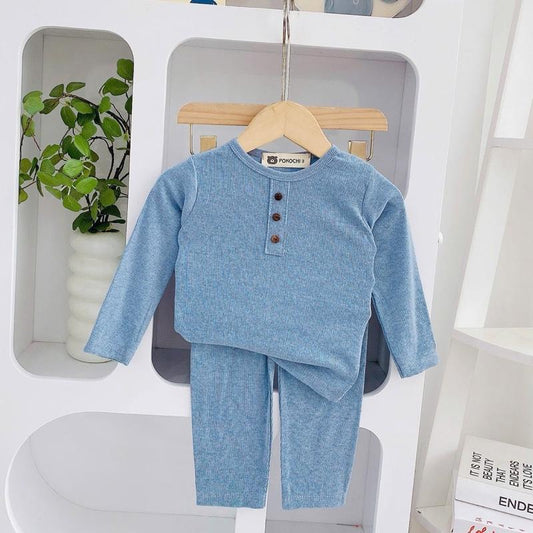 Cotton Terno Longsleeve and Pajama sleepwear set for 1-5 years old