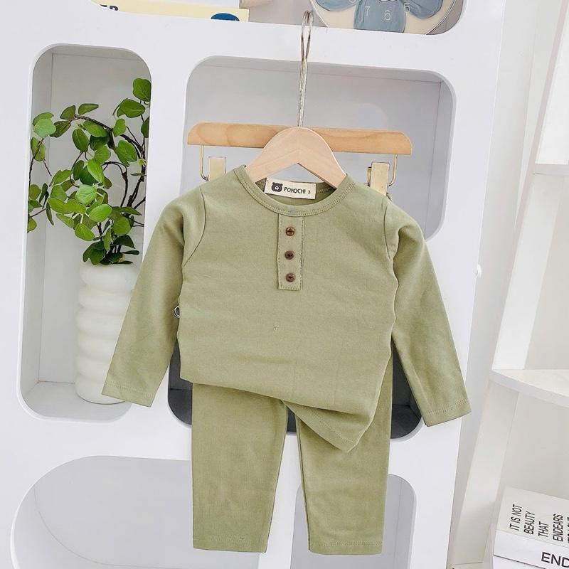 Cotton Terno Longsleeve and Pajama sleepwear set for 1-5 years old
