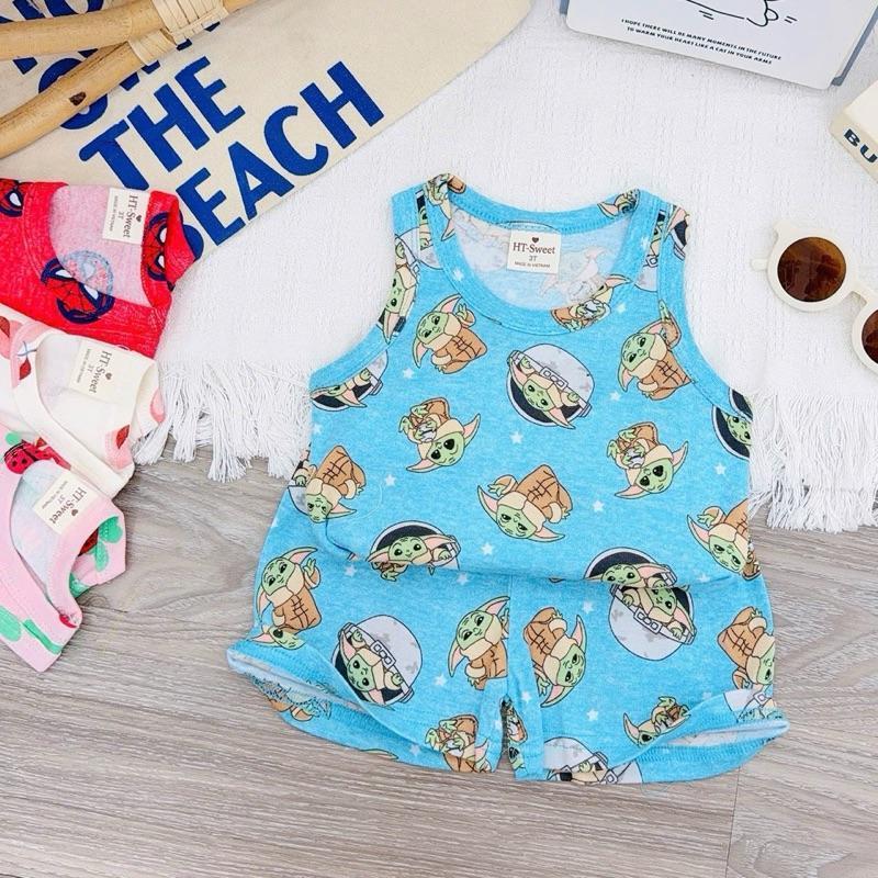 Cotton Terno Sando and Shorts set for kids 1-5 years old III