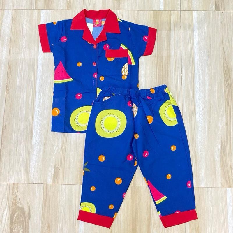 Polo and Pajama sleepwear set for 1-8 years old