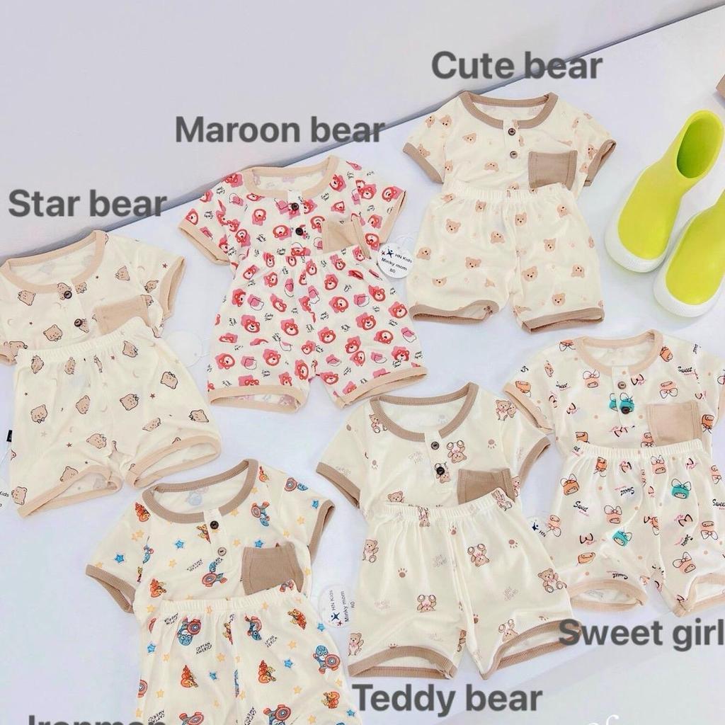 Premium Knitted Fabric Tshirt and Shorts set for 1-5 Years Old