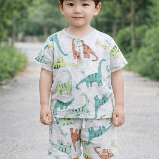 Cotton T-Shirt & Shorts Set for Kids 1-5 years old