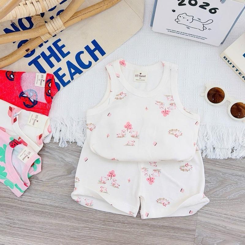 Cotton Terno Sando and Shorts set for 1-5 years old II