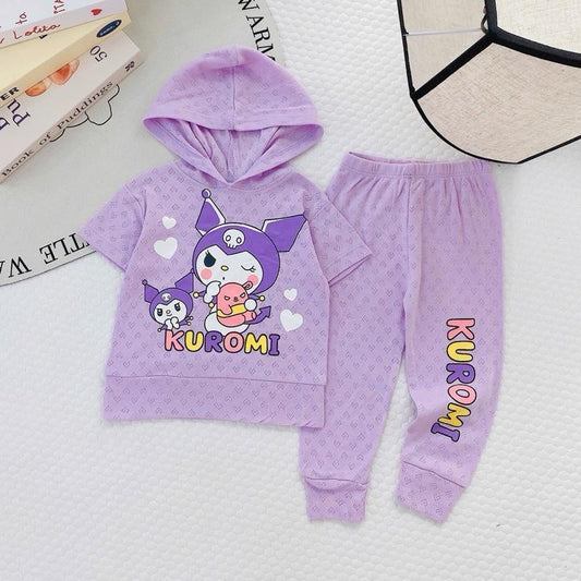 Hoodie and Pants Cotton Terno Set for 1-5 years old