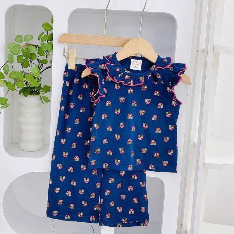 OOTD Cotton Terno Top and wide-leg set for 1-5 years old