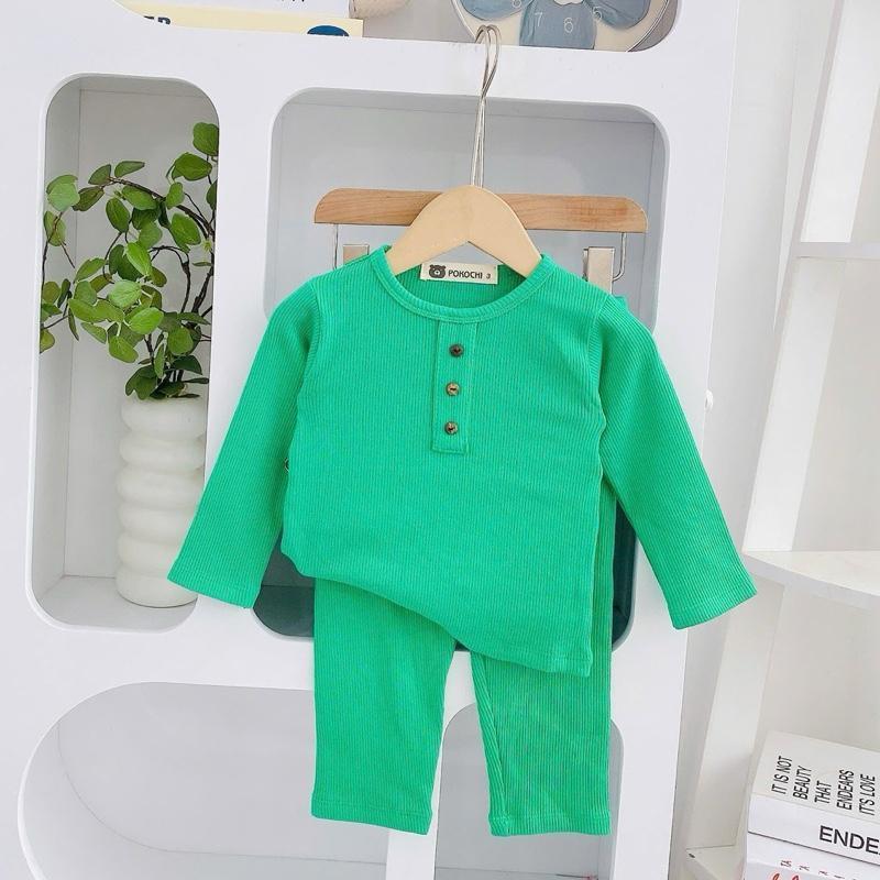 Cotton Terno Longsleeve and Pajama sleepwear set for 1-5 years old