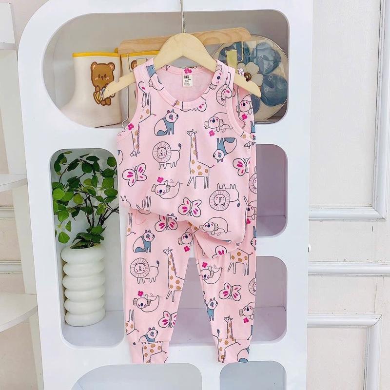 Cotton terno sando and pajama sleepwear set for 6-10 years old