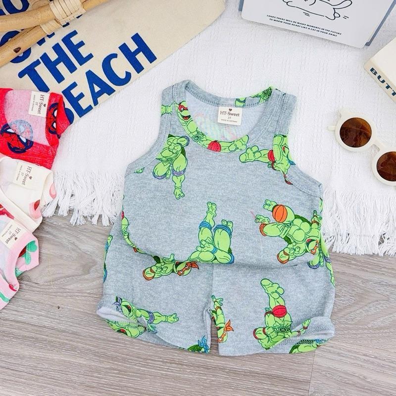Cotton Terno Sando and Shorts set for kids 1-5 years old III