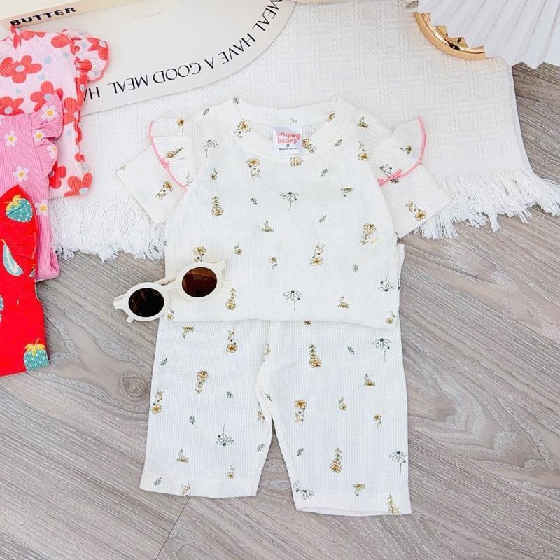 Baby Bizz 1-5 years old Cotton Ruffles T-Shirt & Shorts Set for Kids