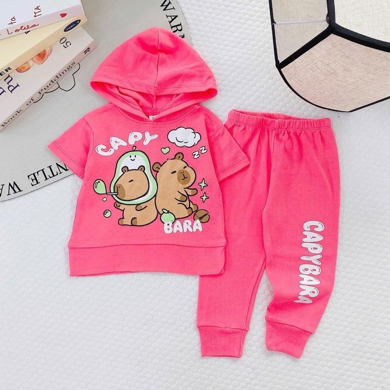 Hoodie and Pants Cotton Terno Set for 1-5 years old