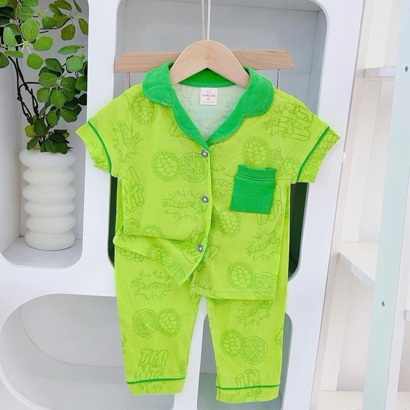 Cotton Terno Polo and pajama set for 1-5 years old