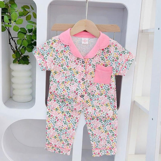 Cotton Terno Polo and Pajama sleepwear set for 1-5 years old