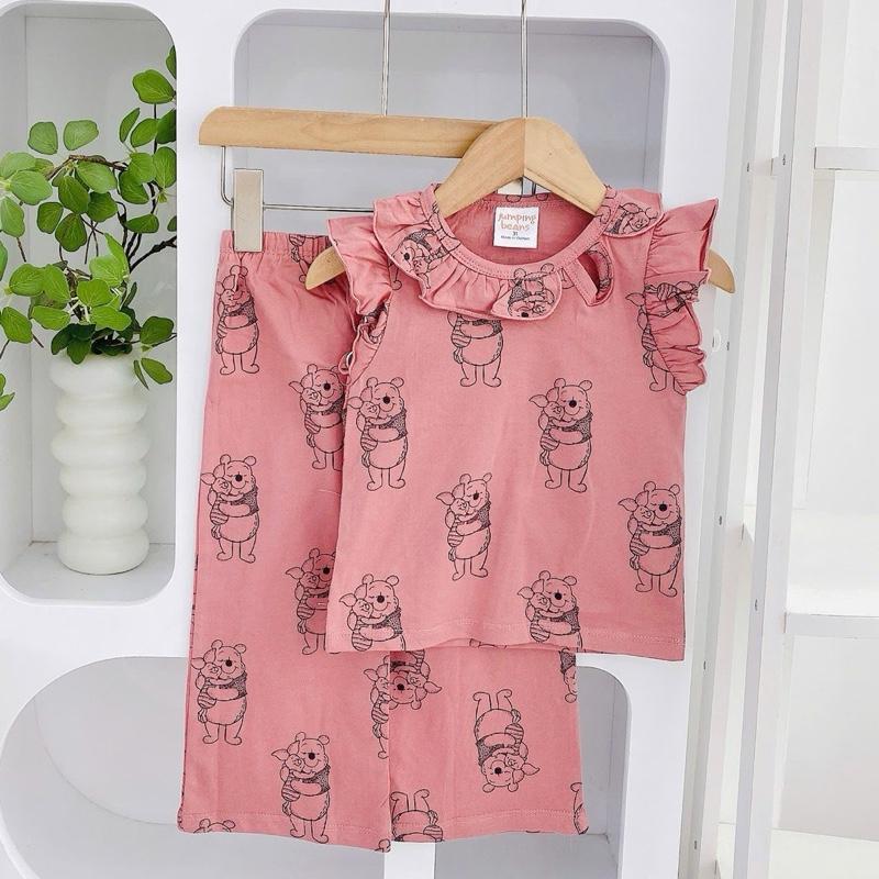 OOTD Cotton Terno Top and wide-leg set for 1-5 years old
