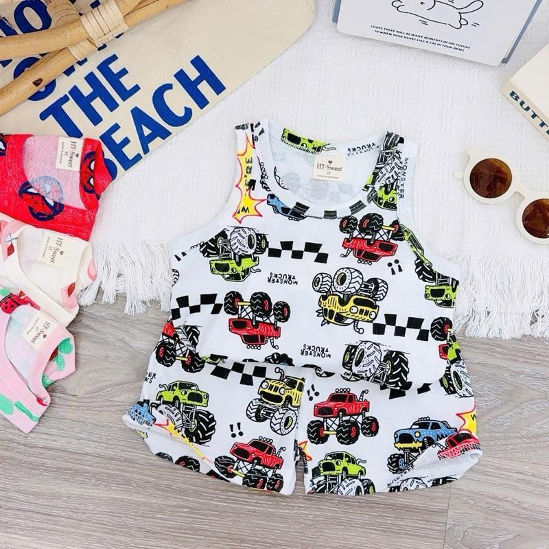 Cotton Terno Sando and Shorts set for kids 1-5 years old III