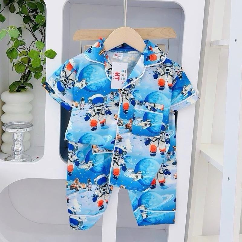 HT Terno Polo and Pajama Sleepwear Set 1-10 Years Old