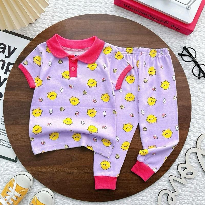 OOTD Cotton terno polo and pajama set for 1-6 years old