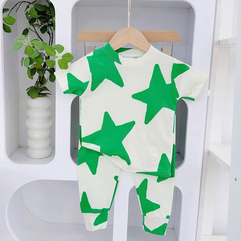 Cotton Terno Tshirt and Pajama sleepwear Set for 1-5 years old