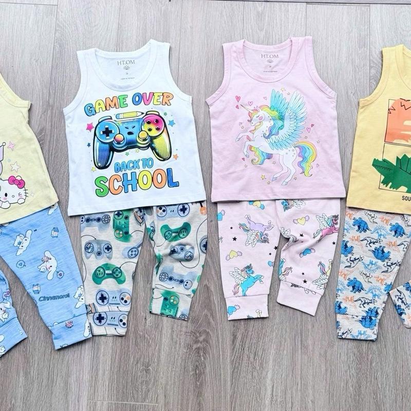 Colored Cotton Terno Sando and Pajama sleepwear set for 1-5 years old