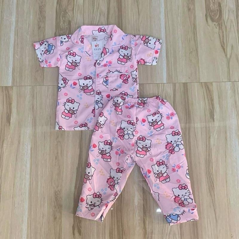 HT Terno Polo and Pajama sleepwear set for 1-10 Years Old