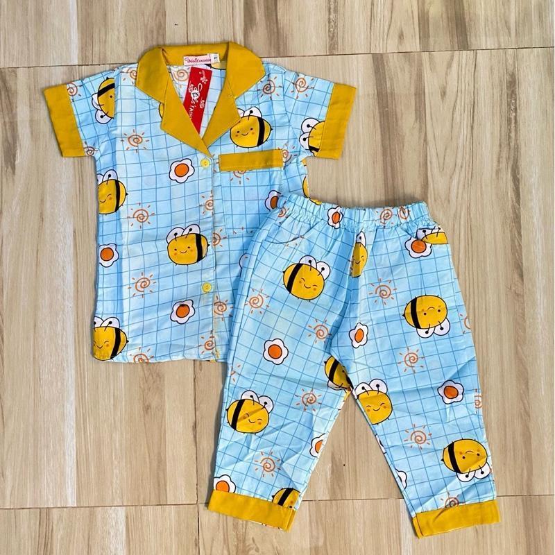 Polo and Pajama sleepwear set for 1-8 years old