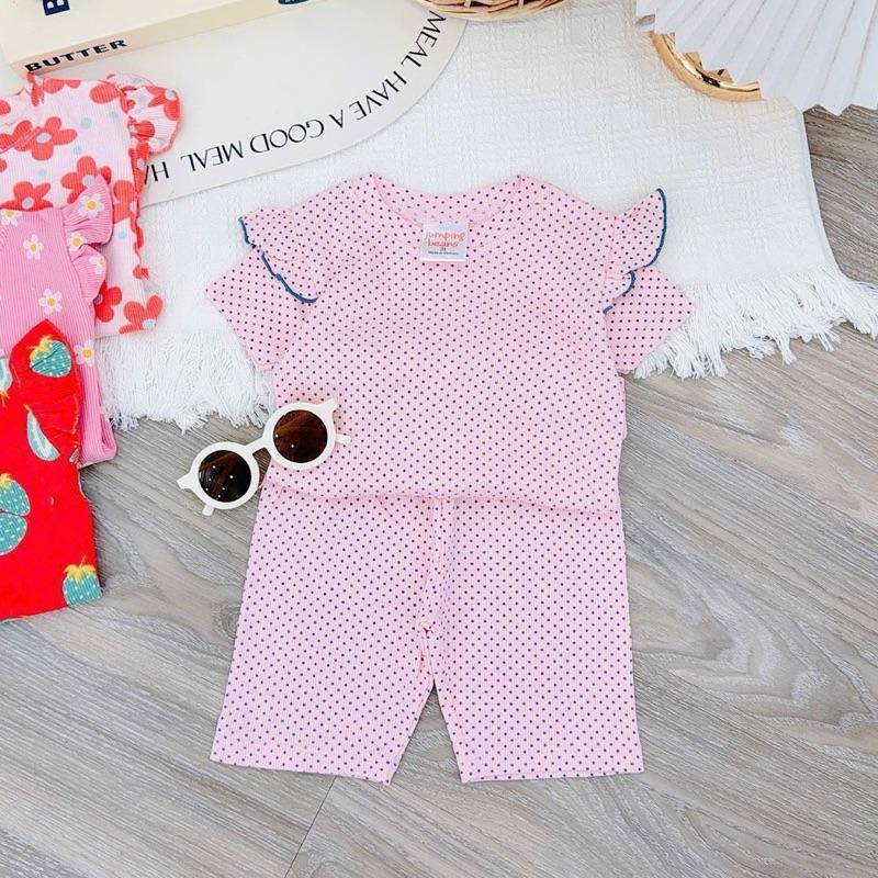 Cotton Ruffles T-Shirt & Shorts Set for 1-5 years old