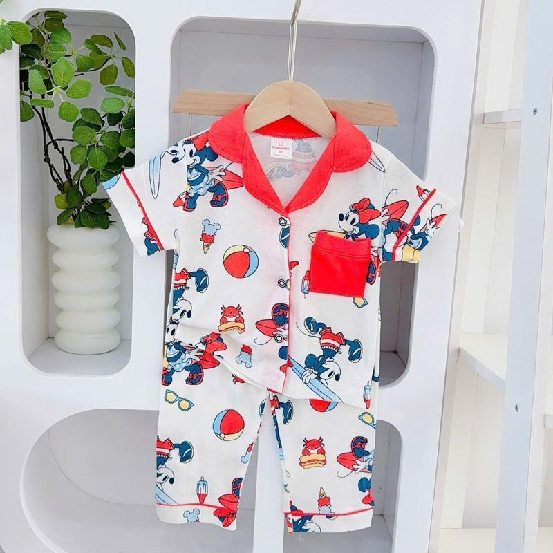 Cotton Terno Polo and Pajama sleepwear set for 1-5 years old