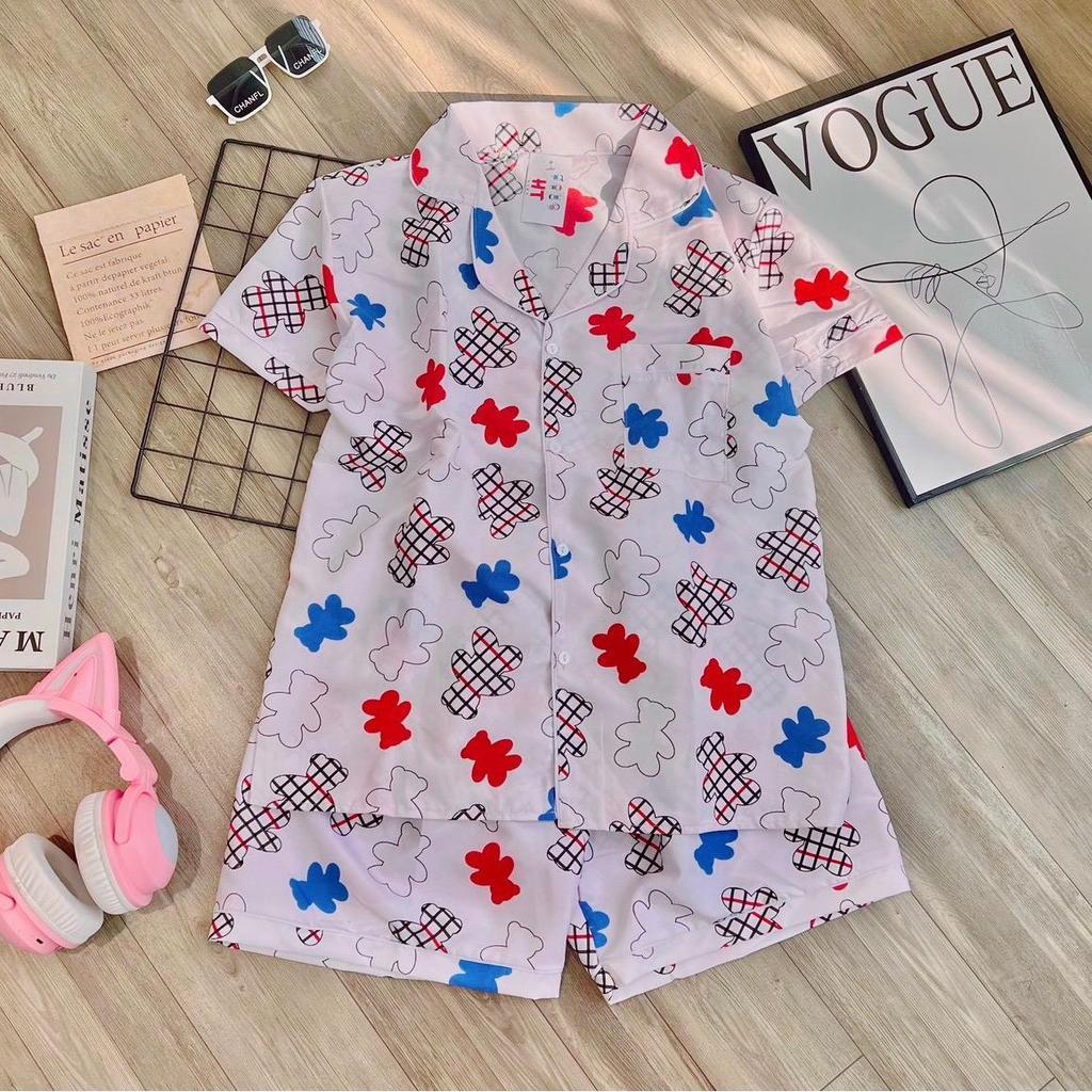 HT Adult Terno Polo and Shorts Sleepwear Set