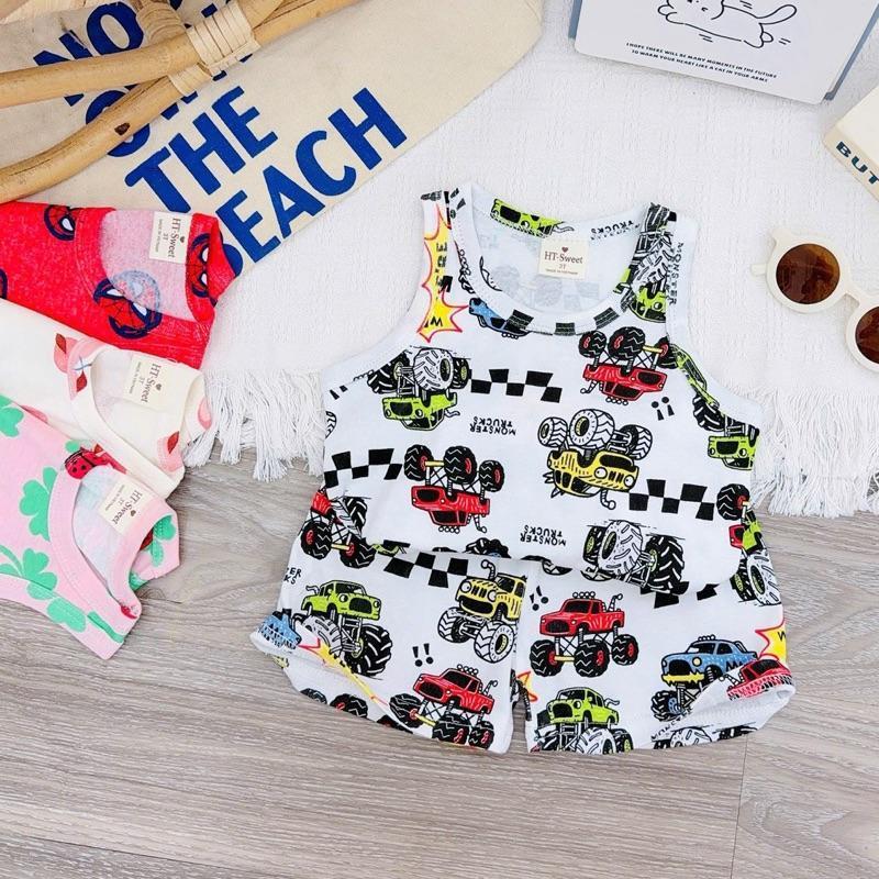 Cotton Terno Sando and Shorts set for kids 1-5 years old III