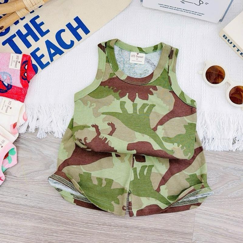 Cotton Terno Sando and Shorts set for kids 1-5 years old III