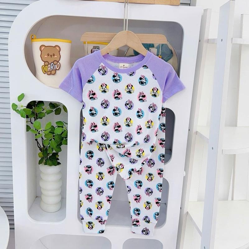 Cotton Terno T-Shirt and Pajama Sleepwear Set for 6-10 years old