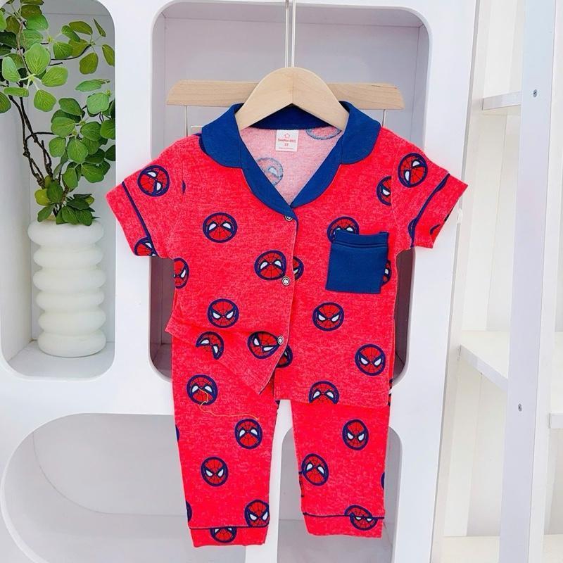 1-5 years old Cotton Terno Polo and Pajama Sleepwear set for kids II